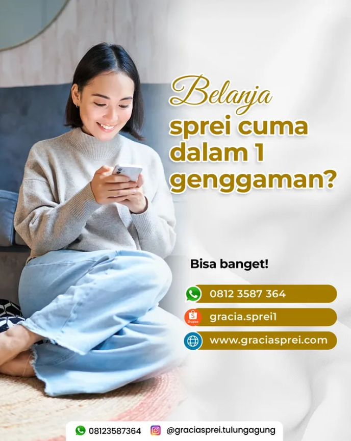 <p>Cukup dari HP aja Pilih motif favoritmu, Checko